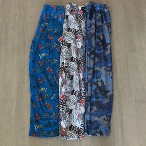 Set of boys pajama bottoms